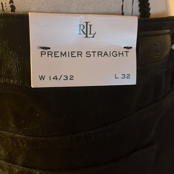 Lauren Ralph Lauren Premier Straight Corduroy Jeans - Picture 6 of 12